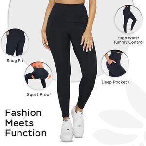 Thermal Warm Leggings - Black | Senita Athletics | Medium